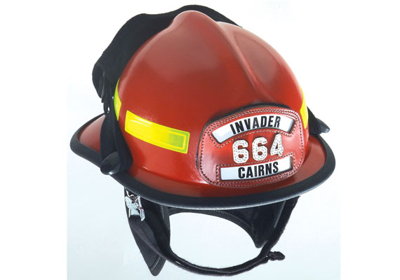 Engineered to fit a wide variety of head sizes for a proper SCBA mask fit, the impact cap of the Cairns Invader 664 Composite Fire Helmet provides superior impact and thermal head protection. Its patented shell release allows escape from snag hazards.