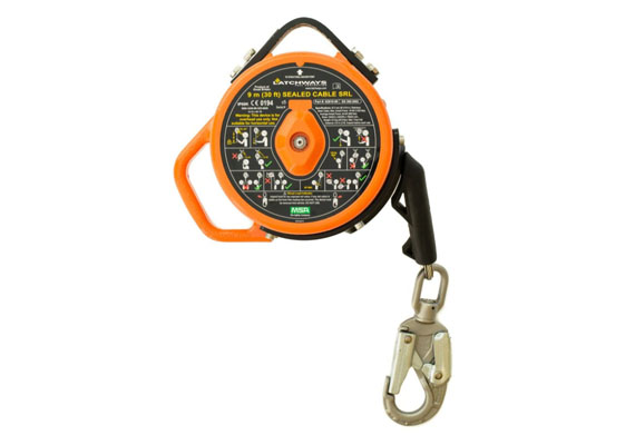 Sealed Retractable Lanyard. The Latchways Sealed Self-Retracting Lifeline range offers a dependable means of fall protection and has been specifically designed for use in harsh environments such as oil rigs, wind turbines and other offshore applications.