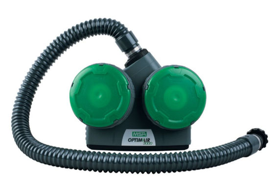 With three possible configurations, the OptimAir 3000 offers versatility, ergonomic design and state-of-the-art features. The unit features a microprocessor-controlled, variable-speed motor to ensure the user gets an optimal amount of air. The respirator features one-button operation and weighs less than 1.5 kg for convenience and freedom of movement.