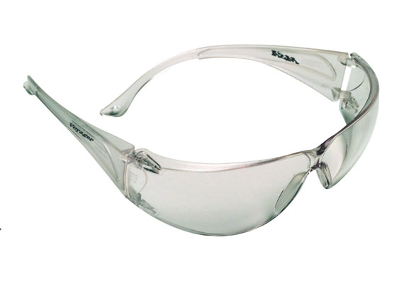 Tough, comfortable and economical, Voyager Eyewear offers single polycarbonate wraparound style lens.