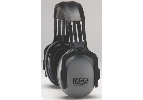 Providing the highest-rated protection available for low-frequency environments, the MSA HPE Headband Muffs are designed specifically for very high noise levels and is ideal for airfields, power plants and other areas with intense noise. A padded headband and super-soft ear cushions guarantee all-day comfort while ensuring full-time protection.