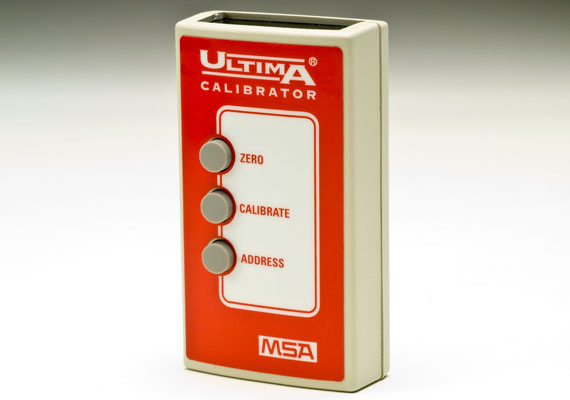 The Ultima Calibrator offers the industry's simplest, quickest calibration. Simple, three-button device is purpose-built for calibrating and changing the address of Ultima and Ultima X Gas Monitors and the Toxgard II Gas Monitor.